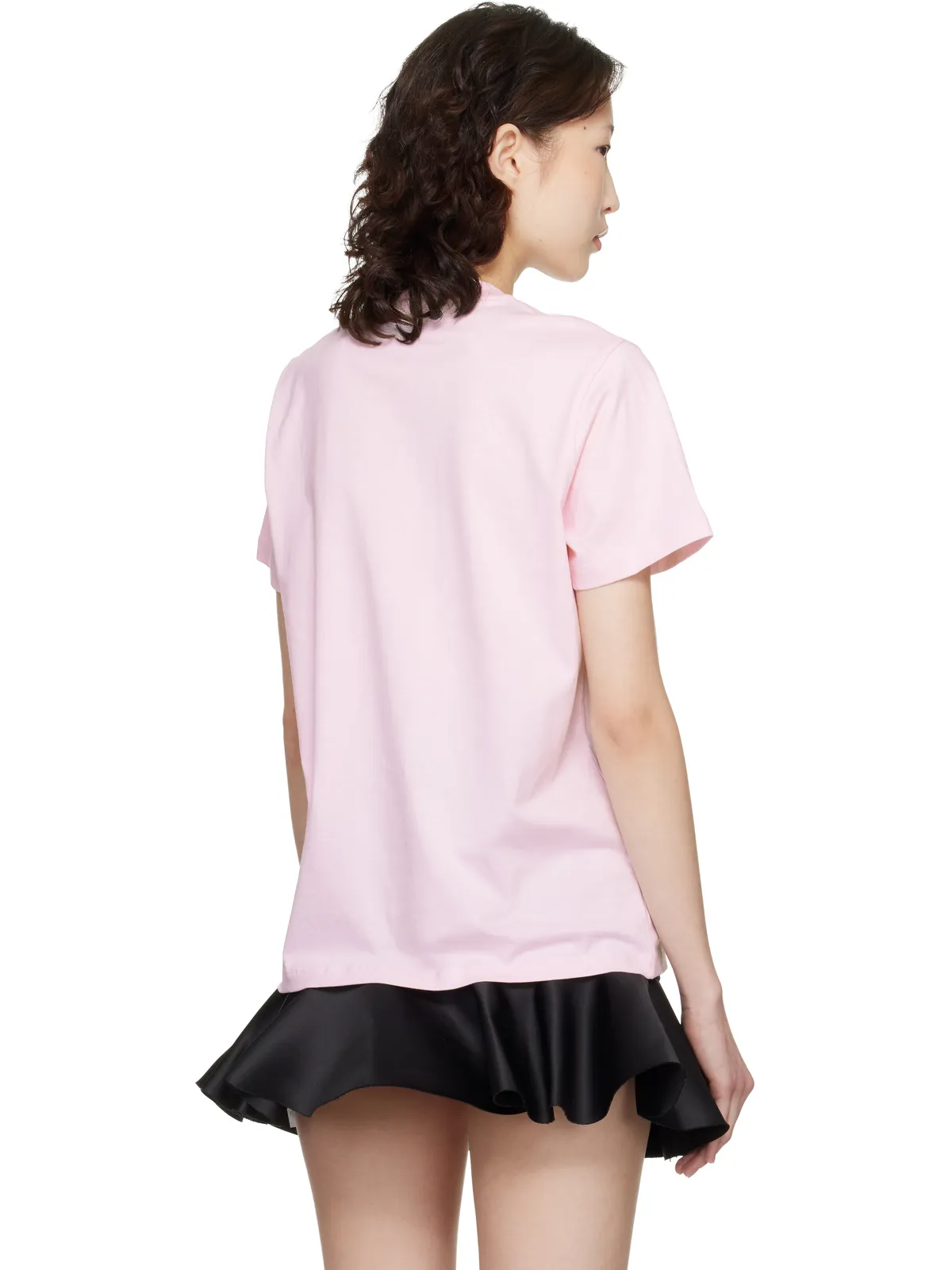 Ganni Basic Cowboy Bear コットンジャージ プリントTシャツ - 画像3