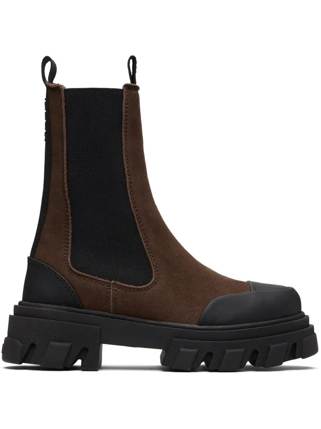 Ganni Ganni Cleated Mid チェルシーブーツの商品画像