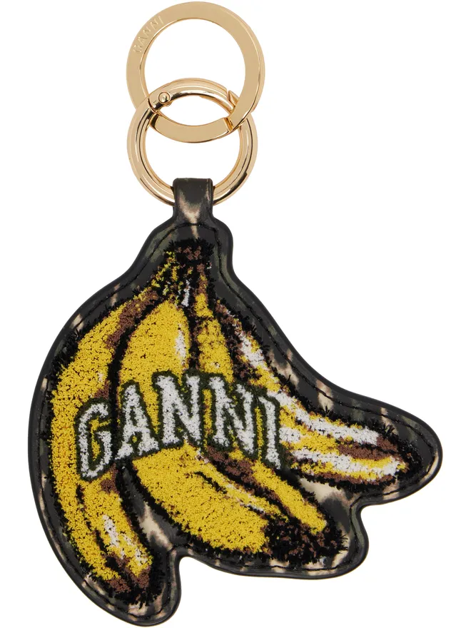 Ganni Ganni Joy Banana キーホルダーの商品画像