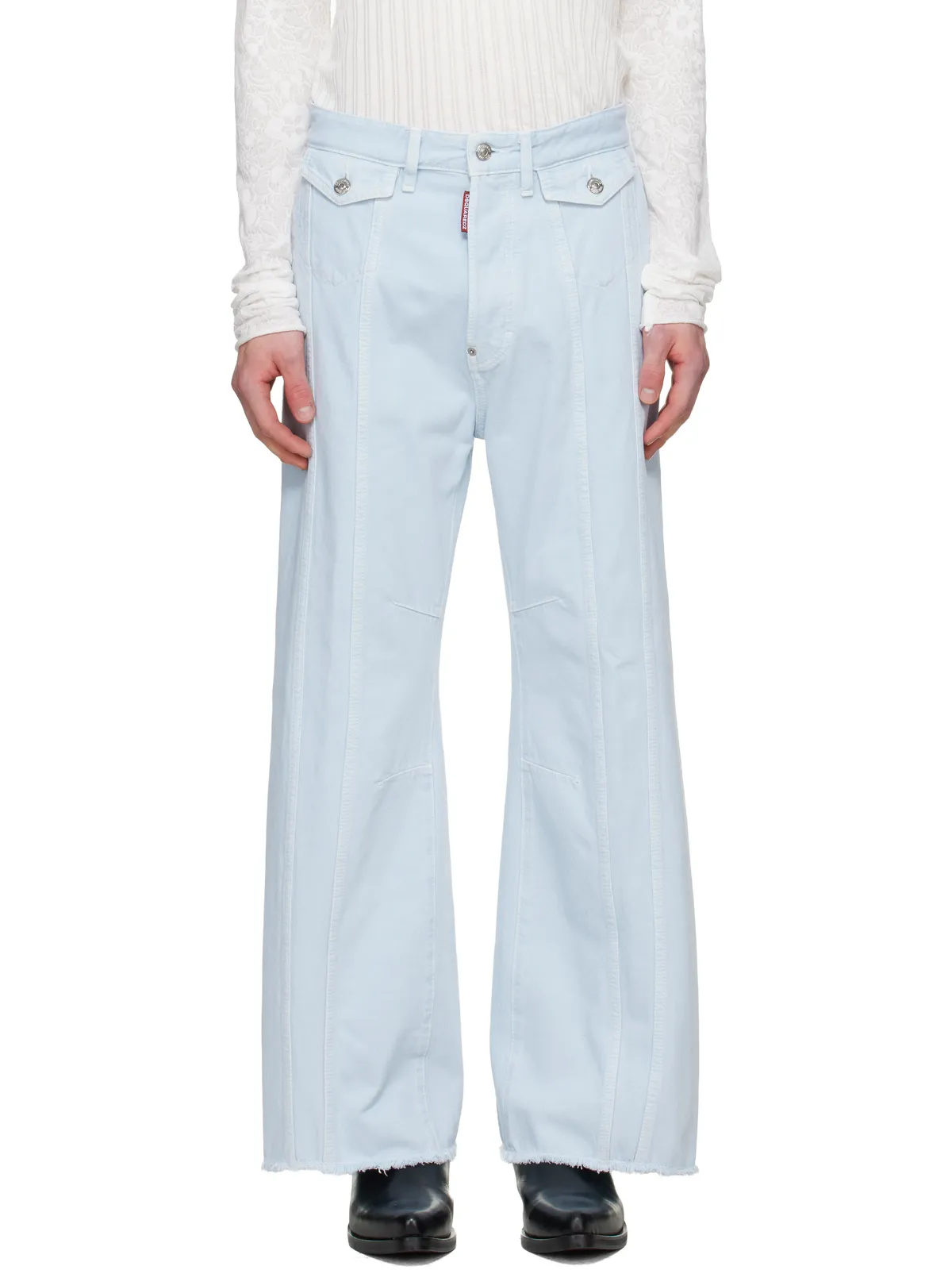 Dsquared2 Powder Wash Eros ジーンズ - 画像1