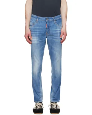 Dsquared2 Light Wash スケータージーンズ - サムネイル1