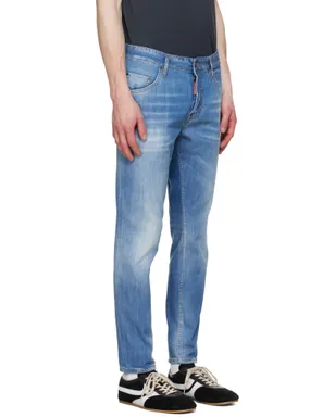 Dsquared2 Light Wash スケータージーンズ - サムネイル2