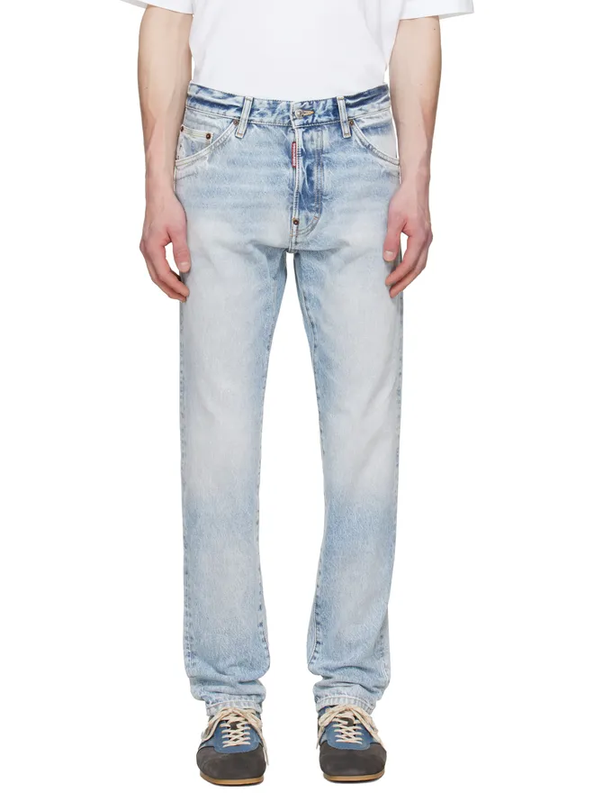 Dsquared2 Dsquared2 Light Diagonale Wash Teddy ジーンズの商品画像