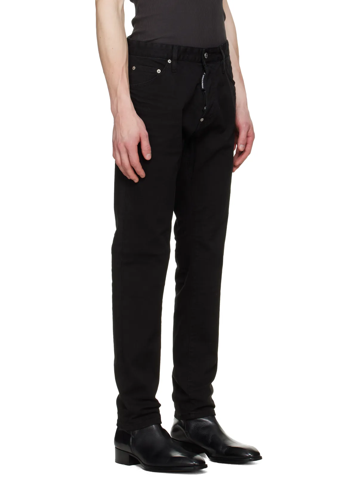 Dsquared2 Teddy ガーメントダイ ジーンズ - 画像2
