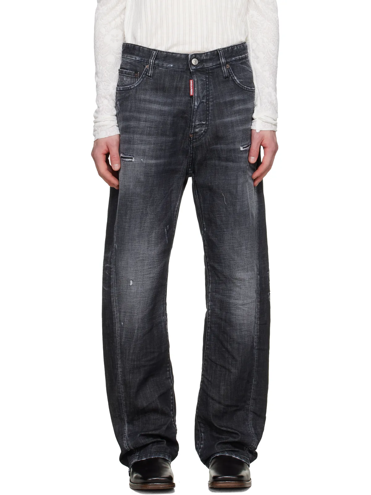 Dsquared2 Loose Twisted ジーンズ - 画像1