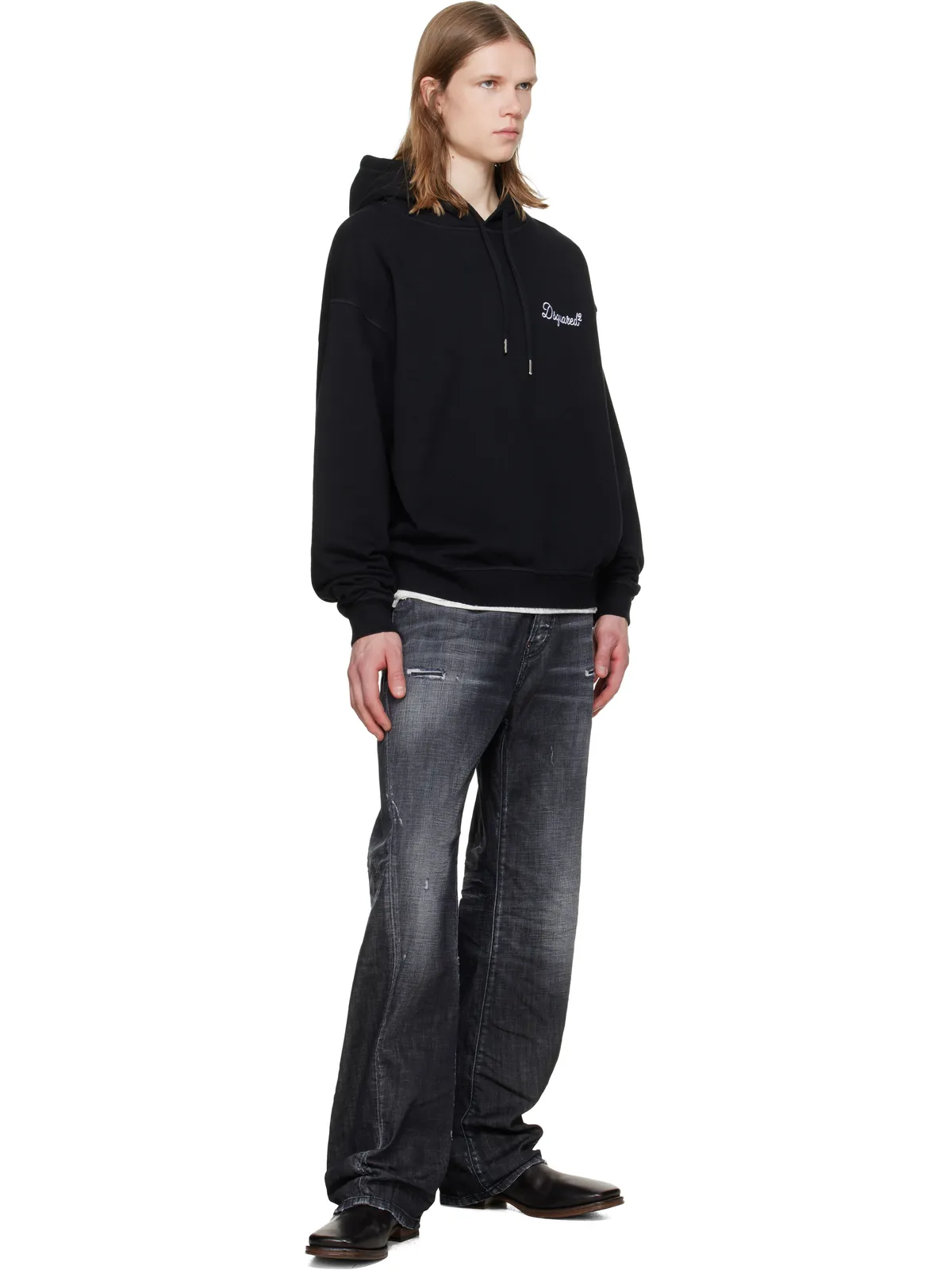 Dsquared2 Loose Twisted ジーンズ - 画像4