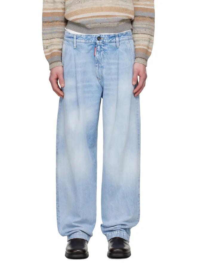 Dsquared2 Dsquared2 Light Clean Wash One Pleat ジーンズの商品画像