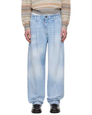 Dsquared2 Light Clean Wash One Pleat ジーンズ - サムネイル1