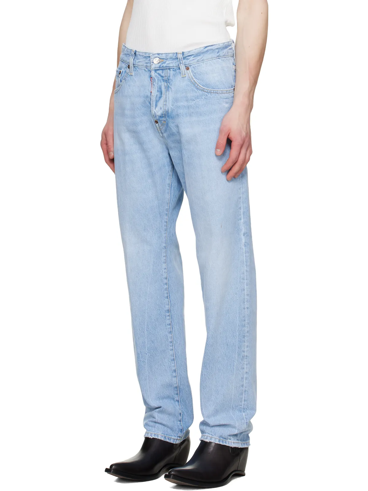 Dsquared2 Light Clean Wash 642 ジーンズ - 画像4