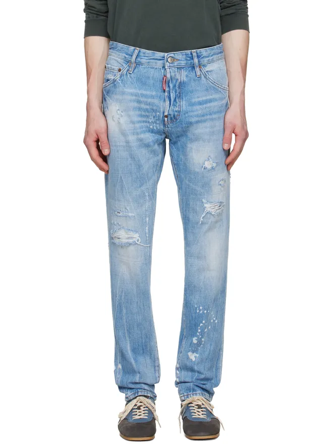 Dsquared2 Dsquared2 Light Wash Teddy ジーンズの商品画像
