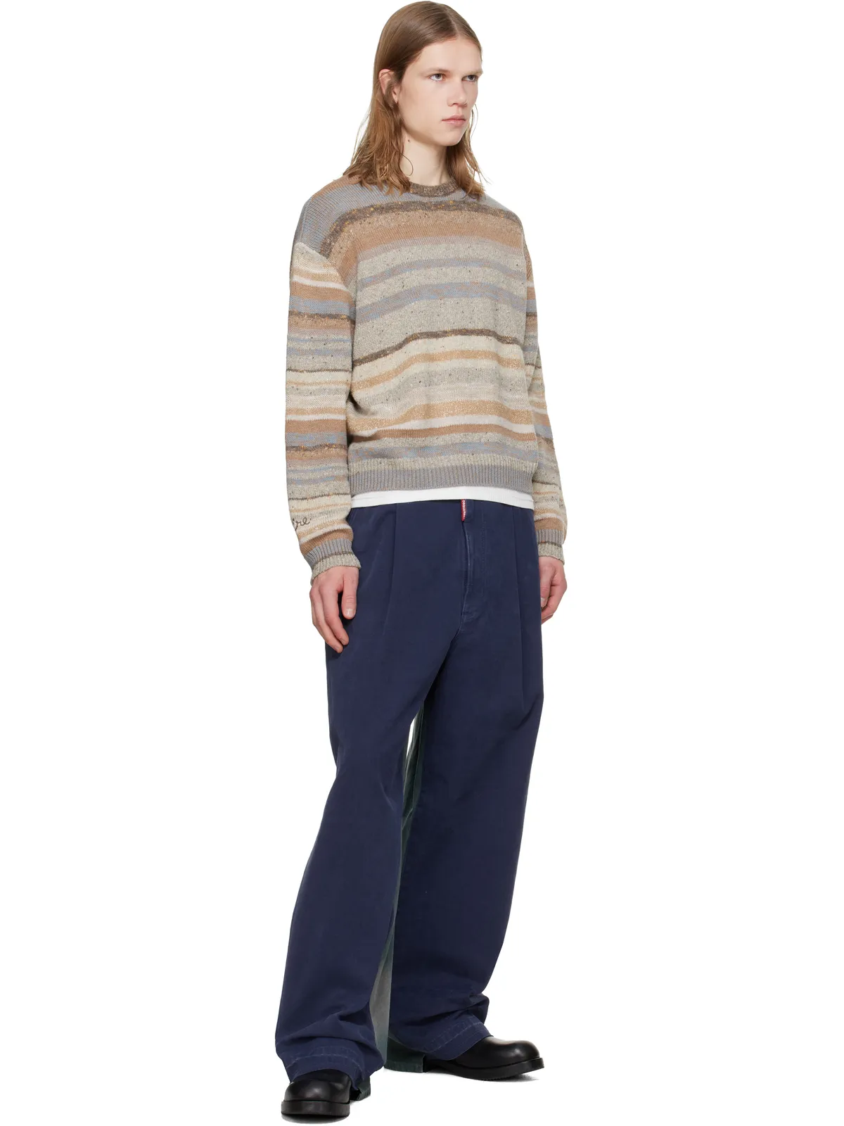 Dsquared2 Re-Worked Colorblock Easy Zoot トラウザーズ - 画像4