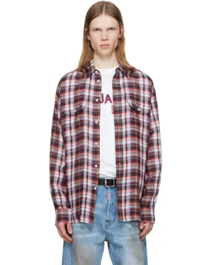 Dsquared2 Canadian Vintage リネン シャツ - サムネイル1