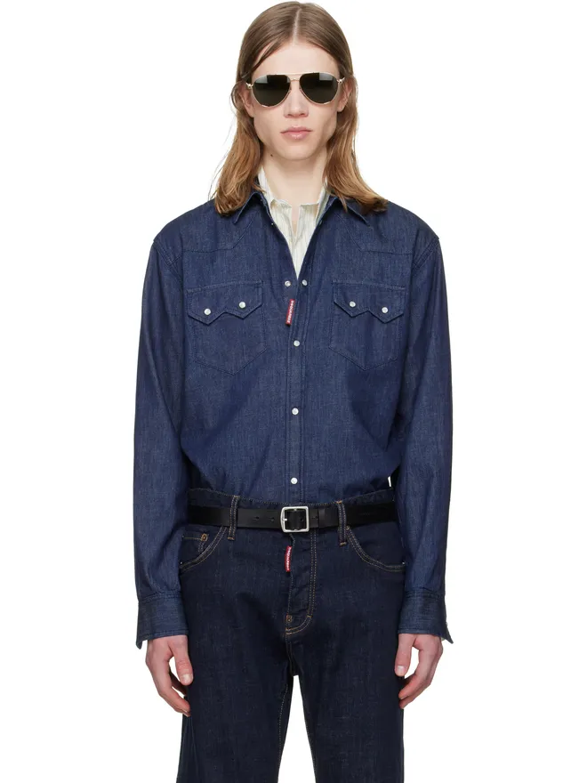 Dsquared2 Dsquared2 Twin Peaks デニムシャツの商品画像