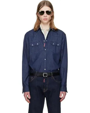 Dsquared2 Twin Peaks デニムシャツ - サムネイル1