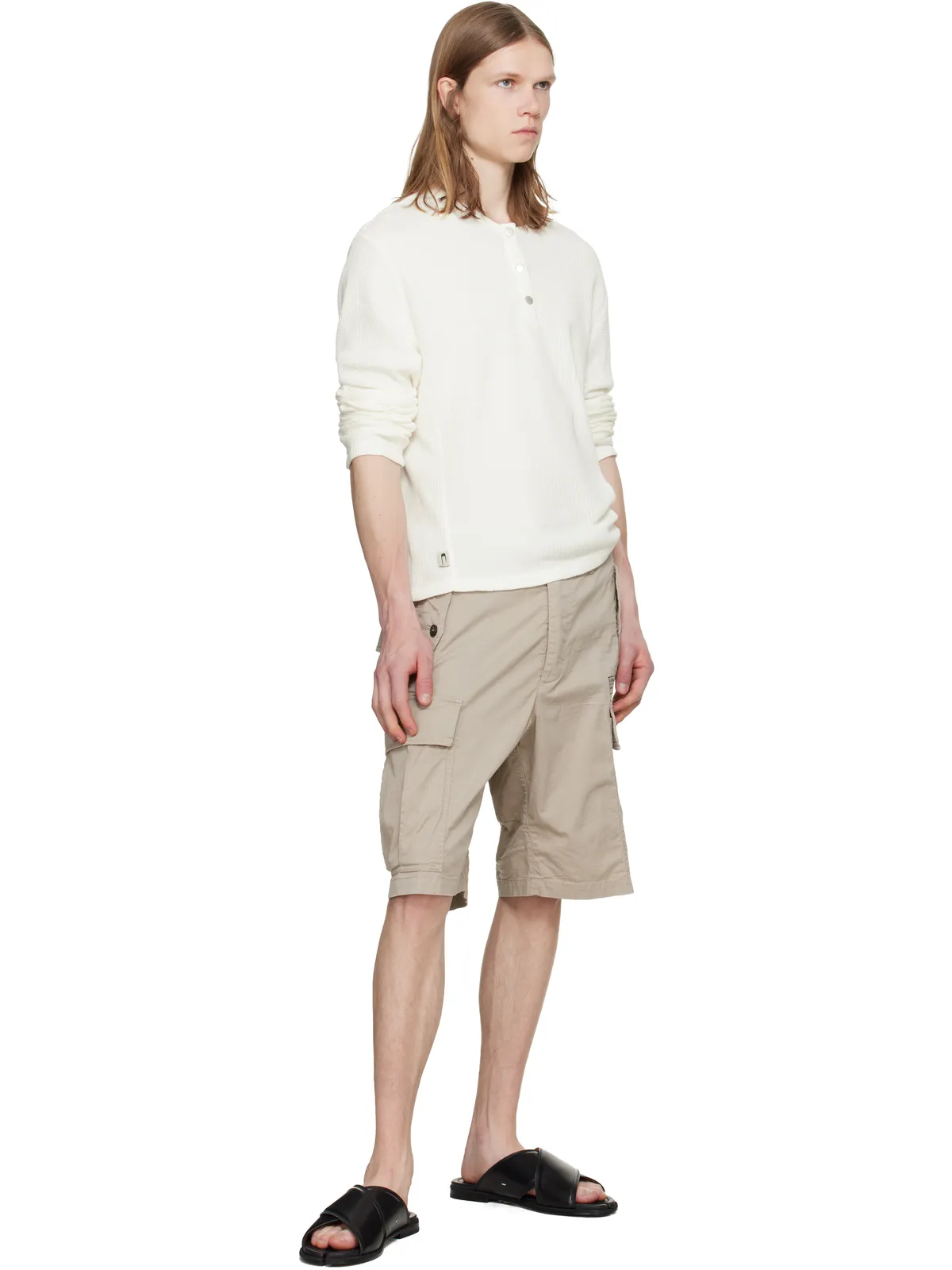 Dsquared2 Light Cotton Utility Kawaii ショートパンツ - 画像4