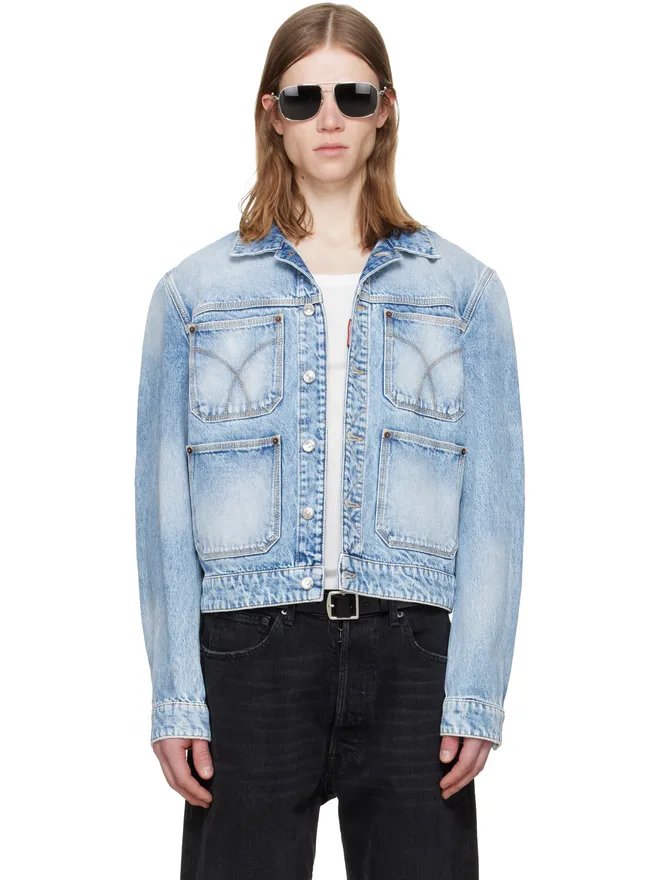 Dsquared2 Dsquared2 Light Diagonale Wash 70's デニムジャケットの商品画像