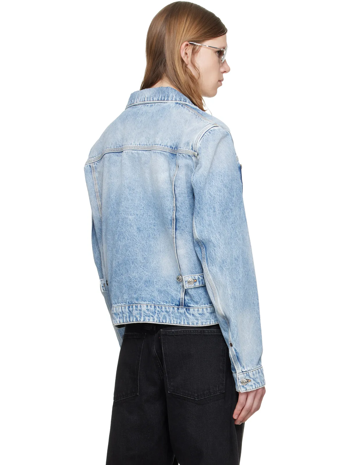 Dsquared2 Light Diagonale Wash 70's デニムジャケット - 画像3
