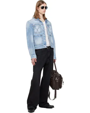 Dsquared2 Light Diagonale Wash 70's デニムジャケット - サムネイル4