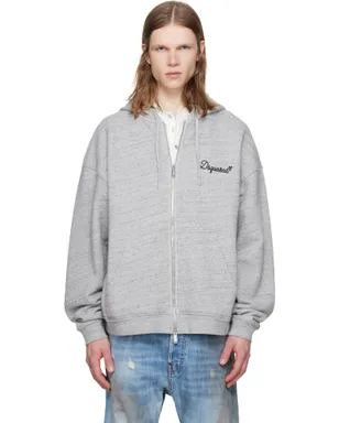 Dsquared2 Dsquared2 Signature Relax Fit ジップフーディ - サムネイル1