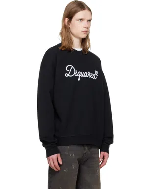 Dsquared2 D2 Signature リラックスフィット クルーネック スウェットシャツ - サムネイル2
