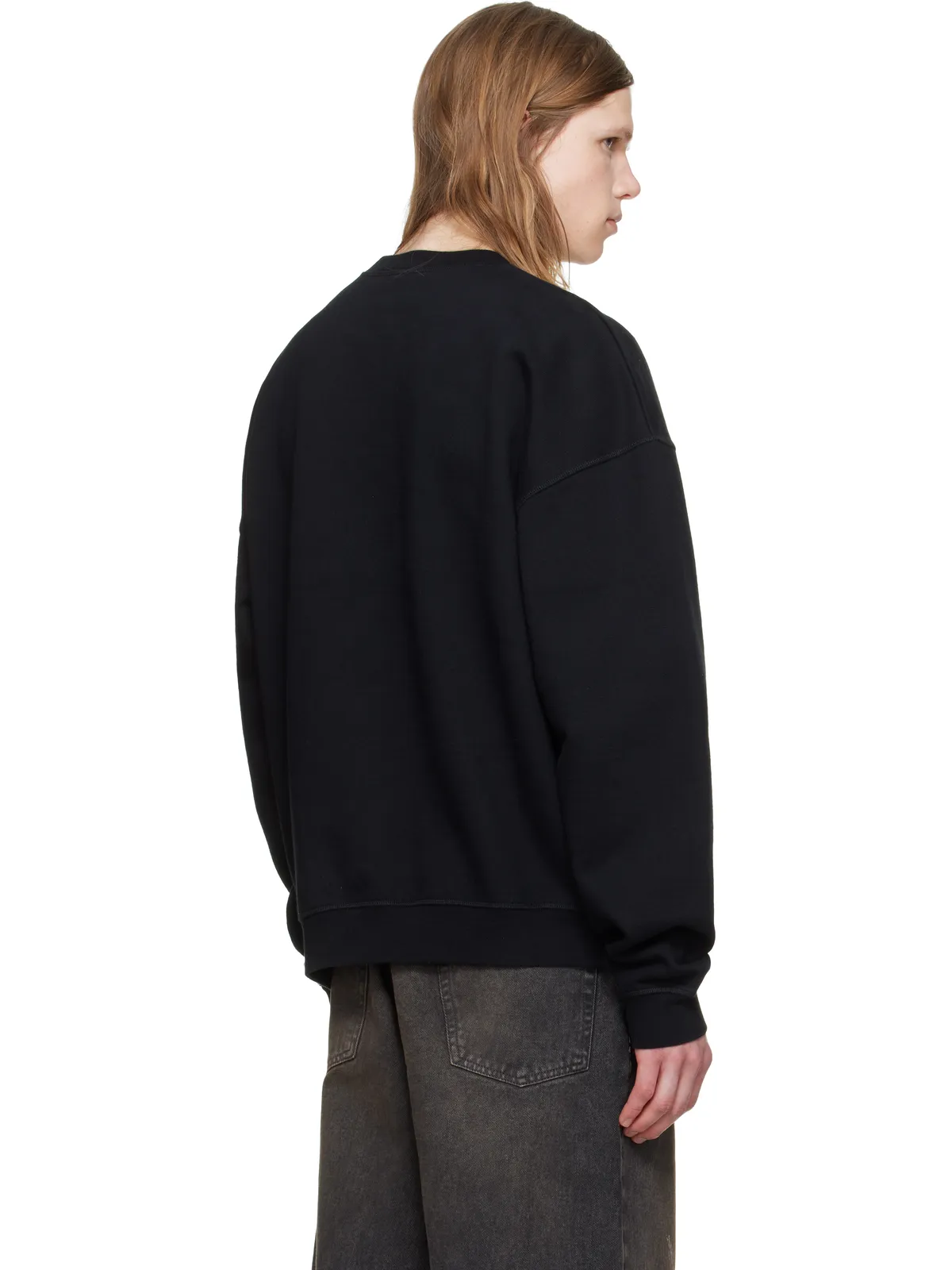 Dsquared2 D2 Signature リラックスフィット クルーネック スウェットシャツ - 画像3