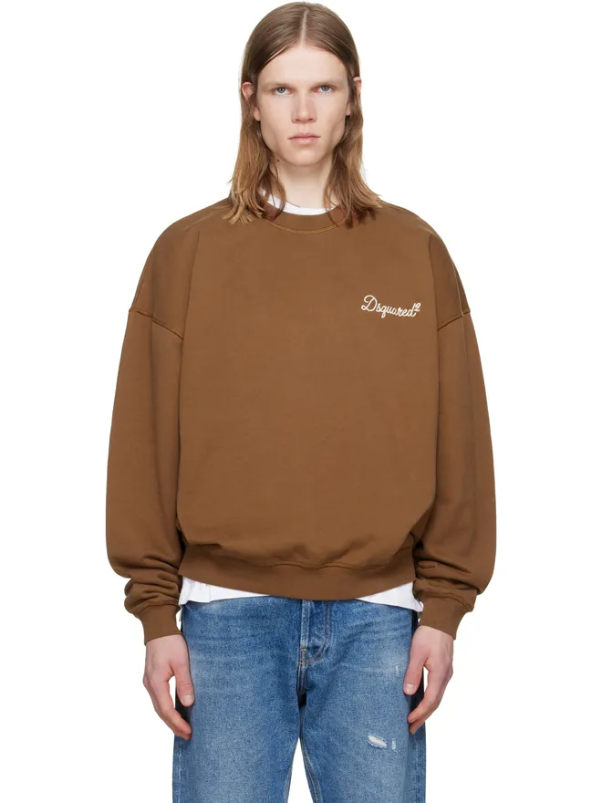 Dsquared2 Dsquared2 D2 Signature Relax Fit クルーネック スウェットシャツの商品画像