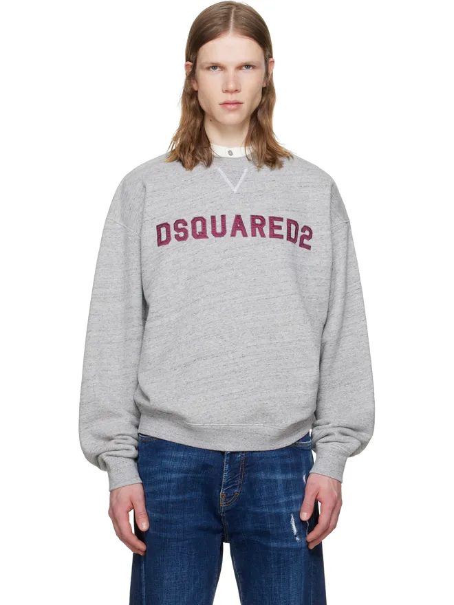 Dsquared2 Dsquared2 D2 College Short & Wide クルーネック スウェットシャツの商品画像