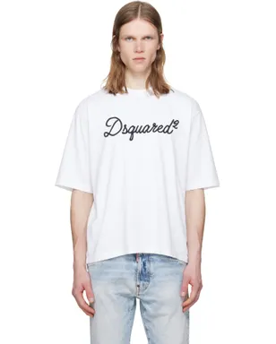 Dsquared2 'Dsquared2' エンブロイダリー ルーズフィット Tシャツ - サムネイル1