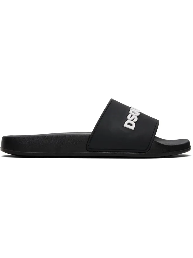 Dsquared2 Dsquared2 'Dsquared2 Logo' プールスライドの商品画像