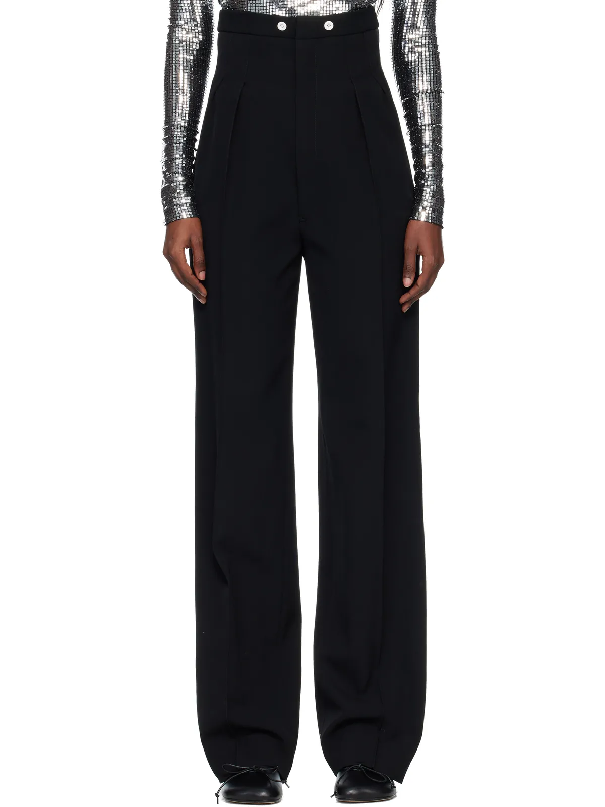 Maison Margiela バージンウール トラウザーズ - 画像1