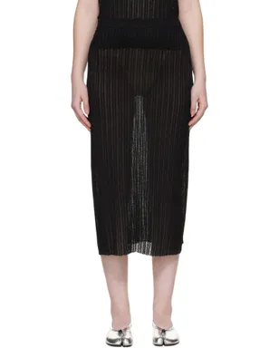 Maison Margiela リブニット ミディアムスカート - サムネイル1