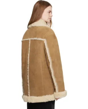 Maison Margiela Caban シアリングコート - サムネイル3