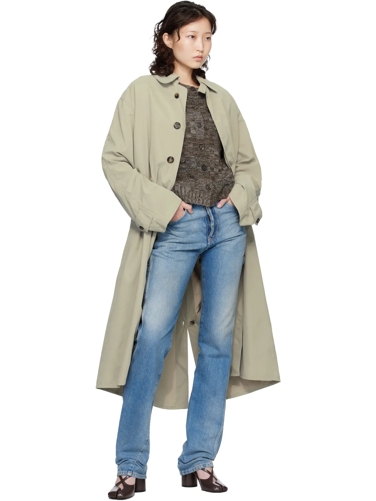 Maison Margiela Peached トレンチコート - 画像4