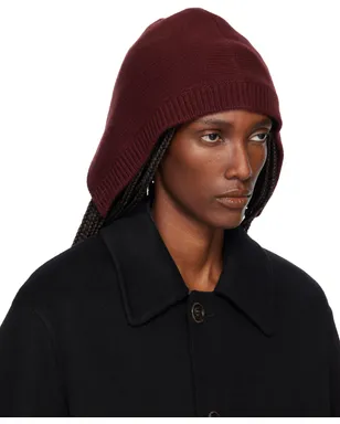 Maison Margiela ウール ニット フード - サムネイル2