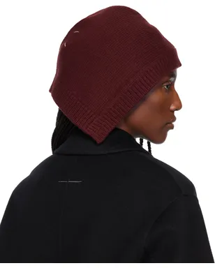 Maison Margiela ウール ニット フード - サムネイル3