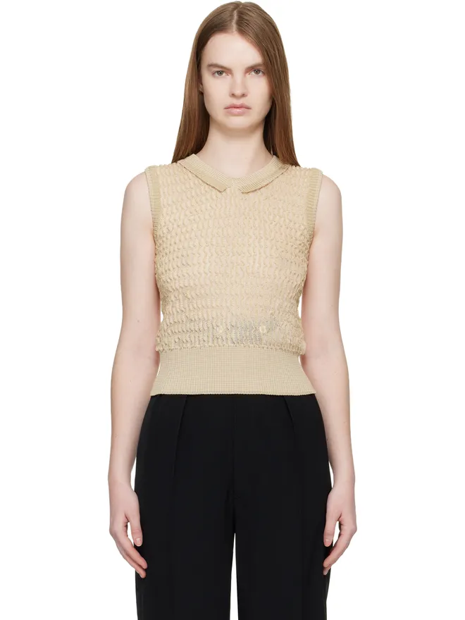Maison Margiela Maison Margiela スカラップ ベストの商品画像