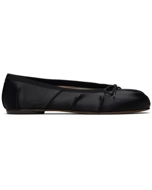 Maison Margiela Tabi サテン バレエシューズ - サムネイル1