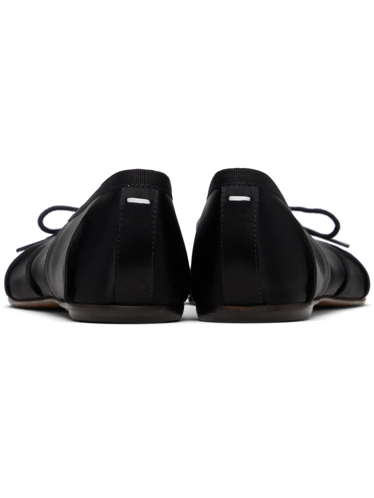 Maison Margiela Tabi サテン バレエシューズ - 画像2