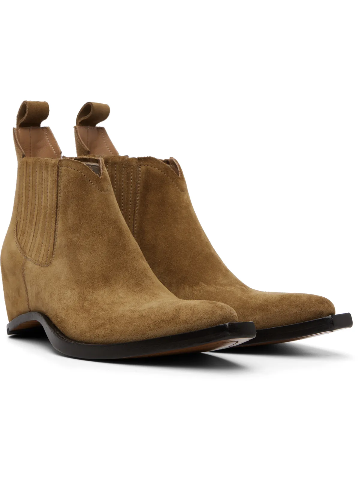 Maison Margiela Heel-Less Western チェルシーブーツ - 画像4