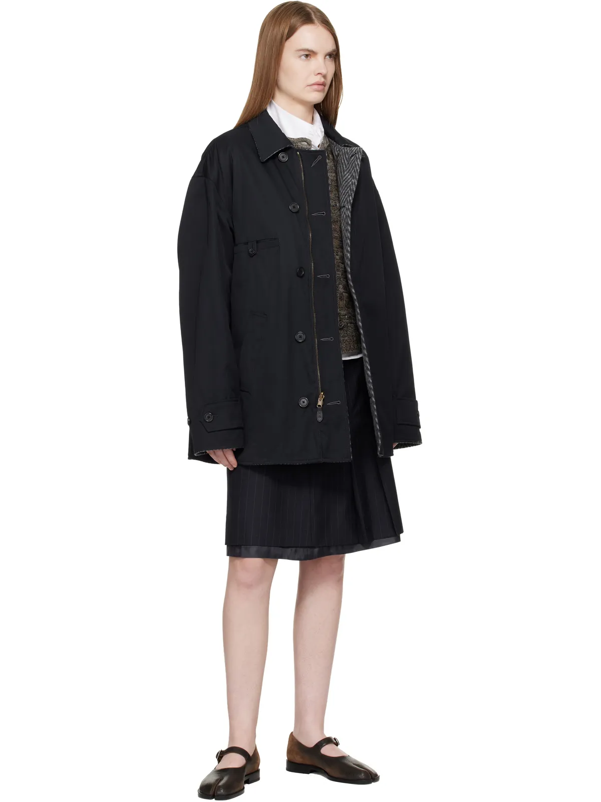 Maison Margiela Tabi メリージェーン フラットシューズ - 画像5