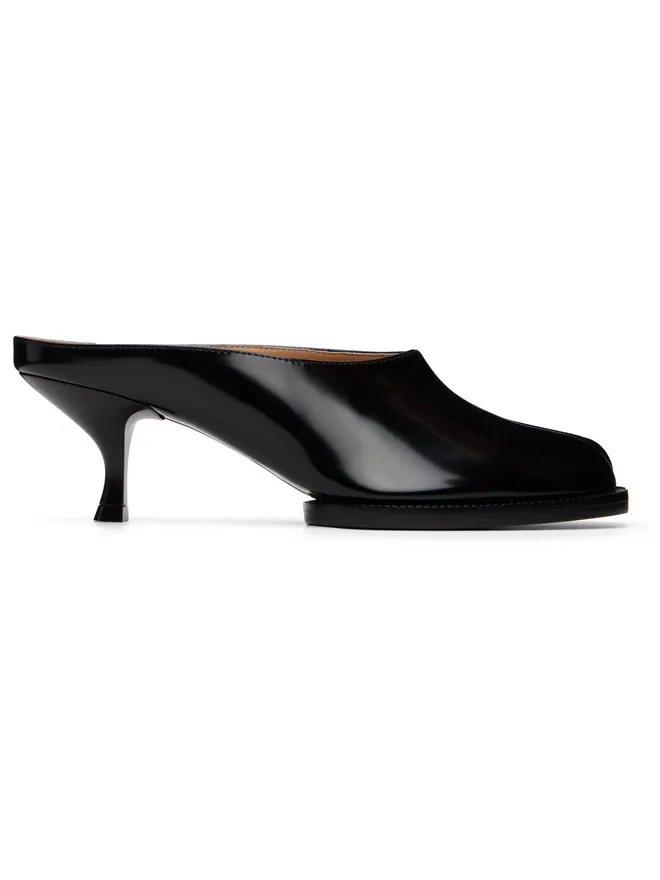 Maison Margiela Maison Margiela ブラック Tabi City Evening Mule ヒールの商品画像