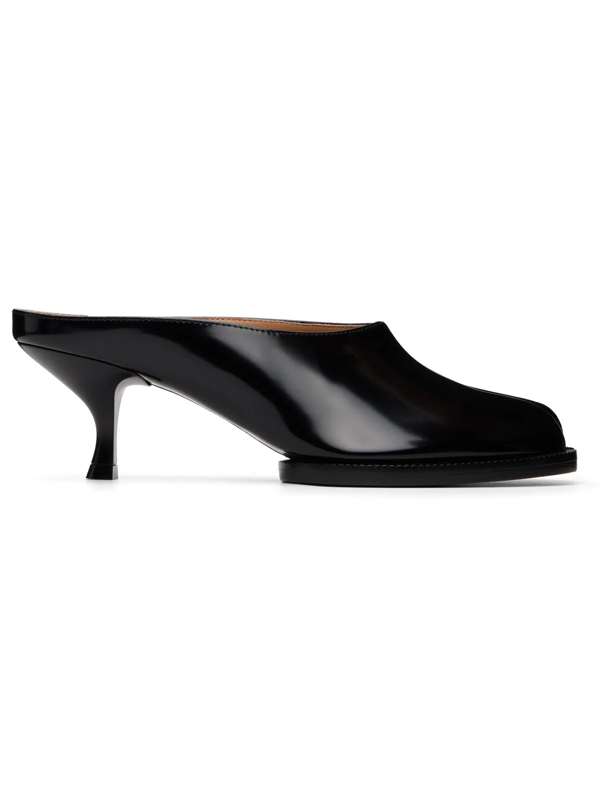 Maison Margiela ブラック Tabi City Evening Mule ヒール - 画像1