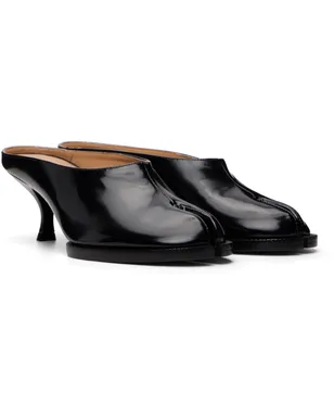 Maison Margiela ブラック Tabi City Evening Mule ヒール - サムネイル4