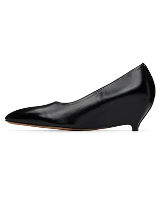 Maison Margiela ブラック Heel-Less Kitten Pump ヒール - サムネイル3