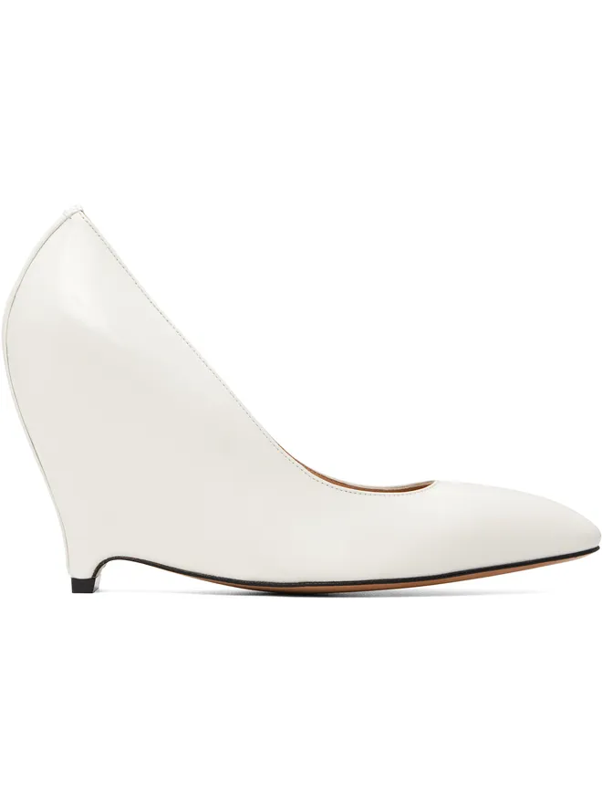 Maison Margiela Maison Margiela ホワイト Heel-less Pump ヒールの商品画像