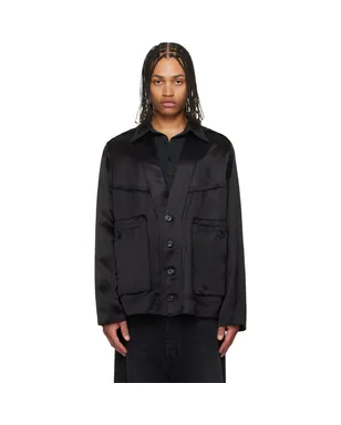 Maison Margiela パッチワーク サテン ジャケット - サムネイル1