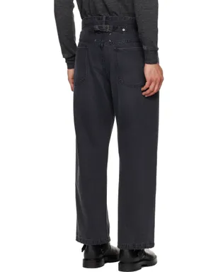 Maison Margiela ストレートレッグ クロップドジーンズ - サムネイル3