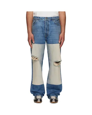 Maison Margiela パッチ パネル ストレートジーンズ - サムネイル1
