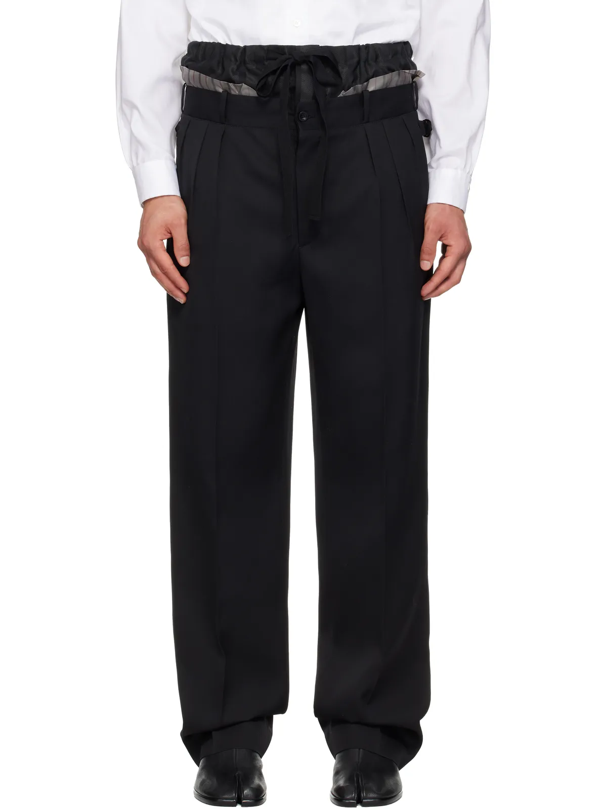 Maison Margiela 'Anonymity of the lining' トラウザーズ - 画像1