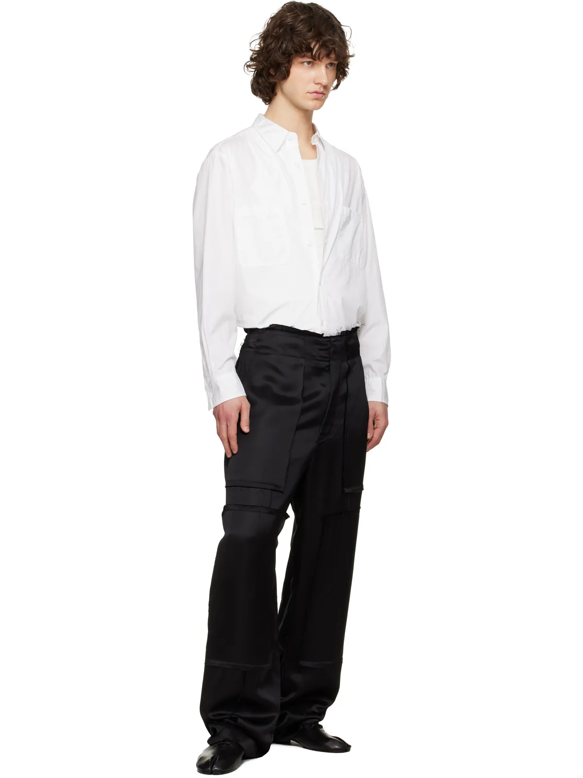 Maison Margiela カットオフ トラウザーズ - 画像4